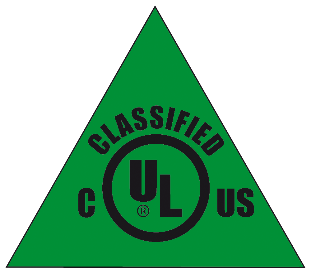 green-triangle Classified UL Canada