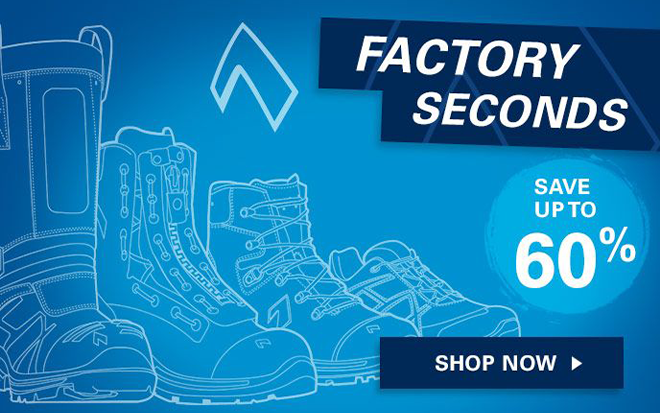 Factory Seconds! Shop HAIX boots and shoes with incredible savings up to 60% off! High-quality, durable footwear at unbeatable prices. Shop now!