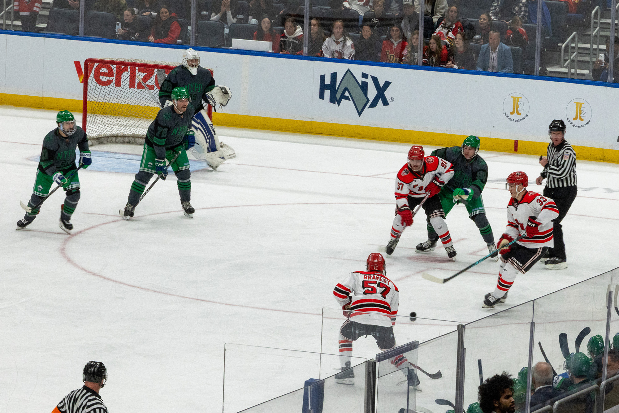 Experience top performance on the ice with HAIX gear, designed for durability and comfort in every game.