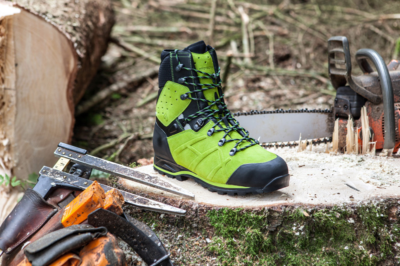 Conquer any terrain with HAIX Protector Forest Chainsaw Boots! Unrivaled safety and comfort for professionals. Shop now for durable, reliable protection!