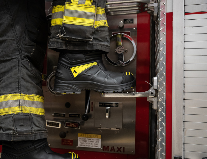 Step into action with HAIX! See our durable, reliable firefighter boots designed for ultimate protection and performance. Gear up now with HAIX boots!
